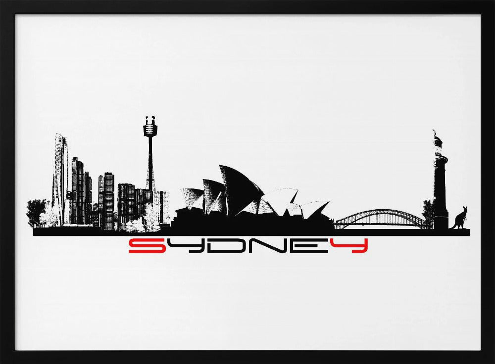 Sydney Australia Skyline City Art (1) | Poster