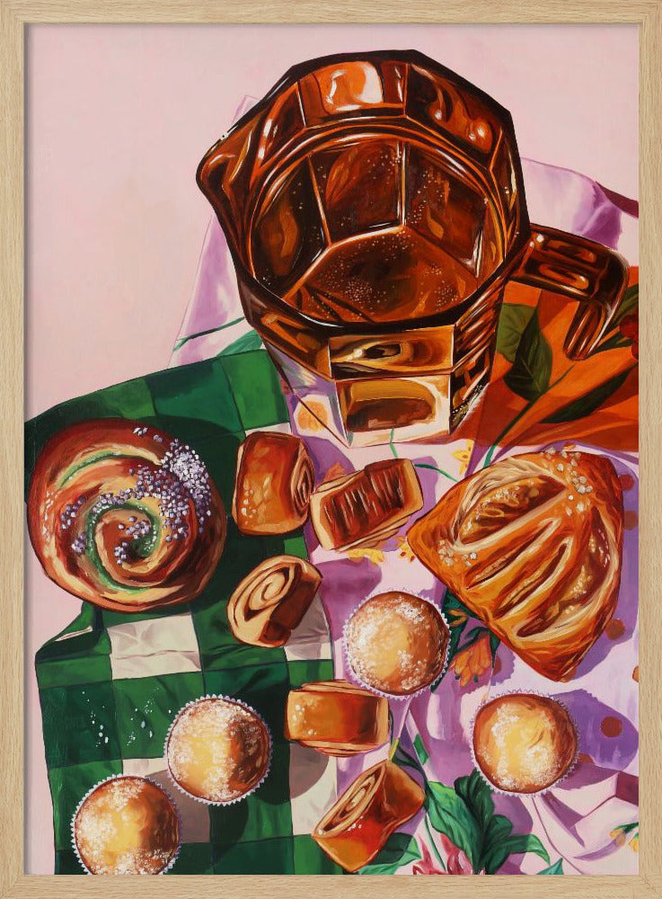 Bernstein und Grün | Poster