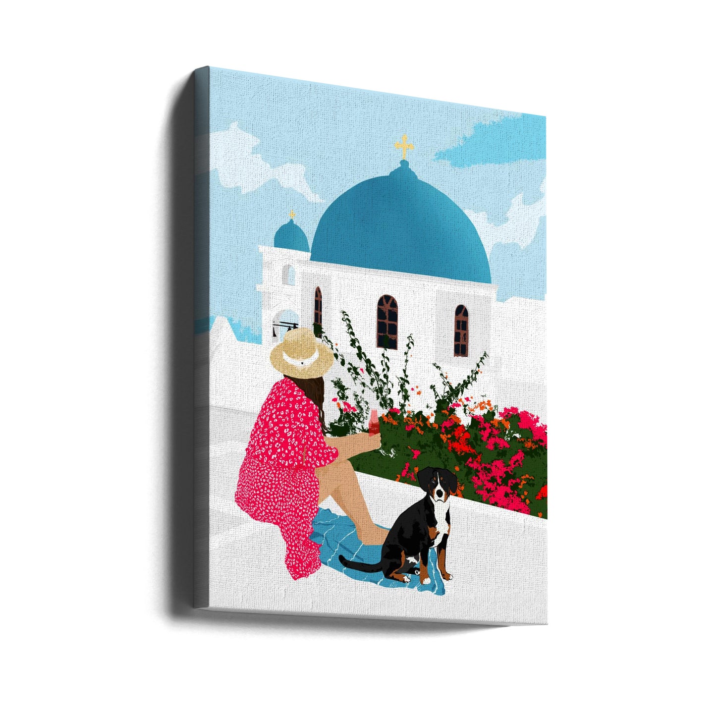 Kreikkalainen kotimatka | Canvastaulut