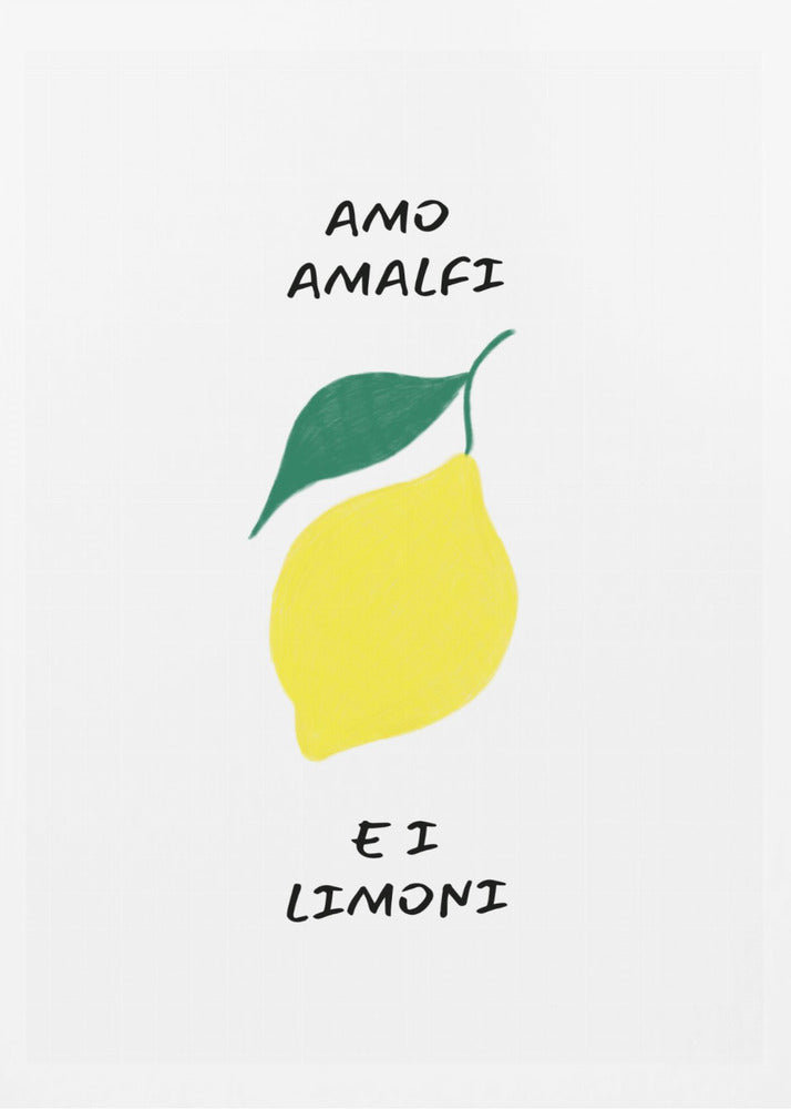 Amo Amalfi | Poster