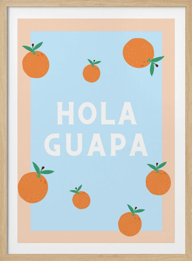 Hallo Schöne | Poster - Kunstdruck