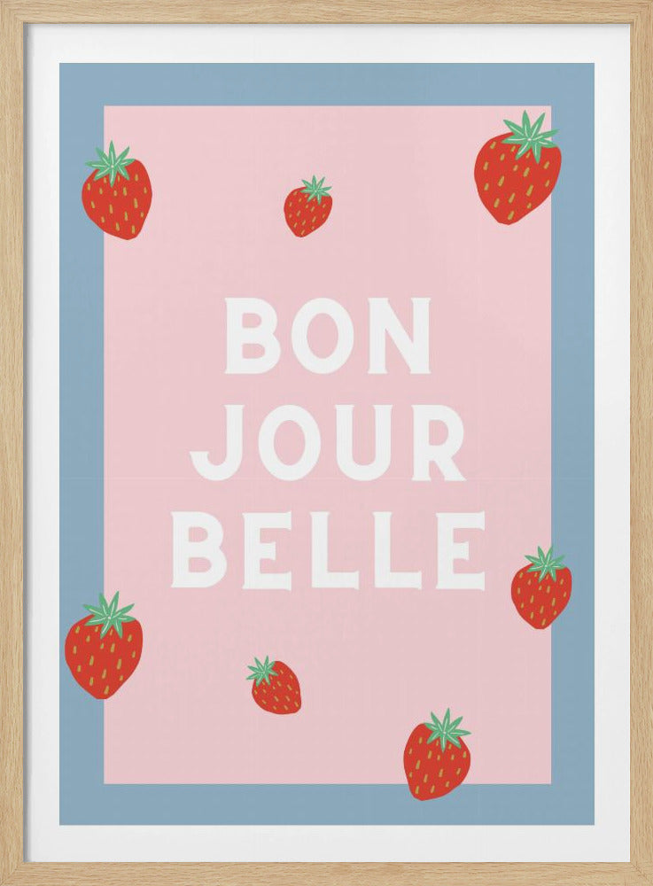 Guten Tag Schöne | Poster - Kunstdruck