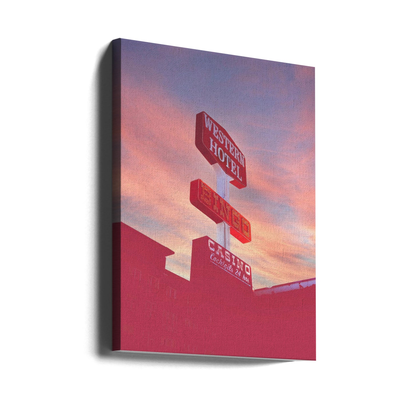 Hotel Las Vegas Western | Wydruki na łótnie