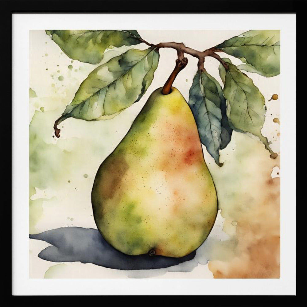 Birne | Poster - Kunstdruck