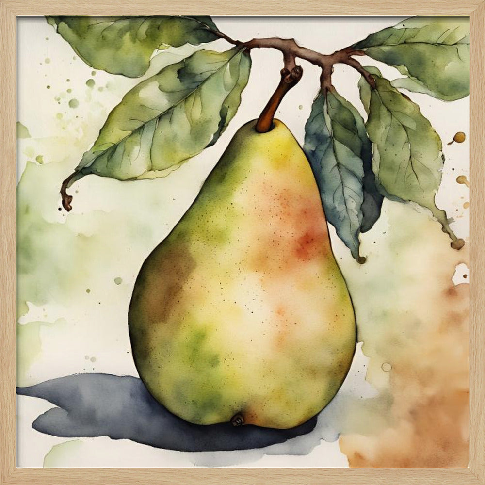 Birne | Poster - Kunstdruck