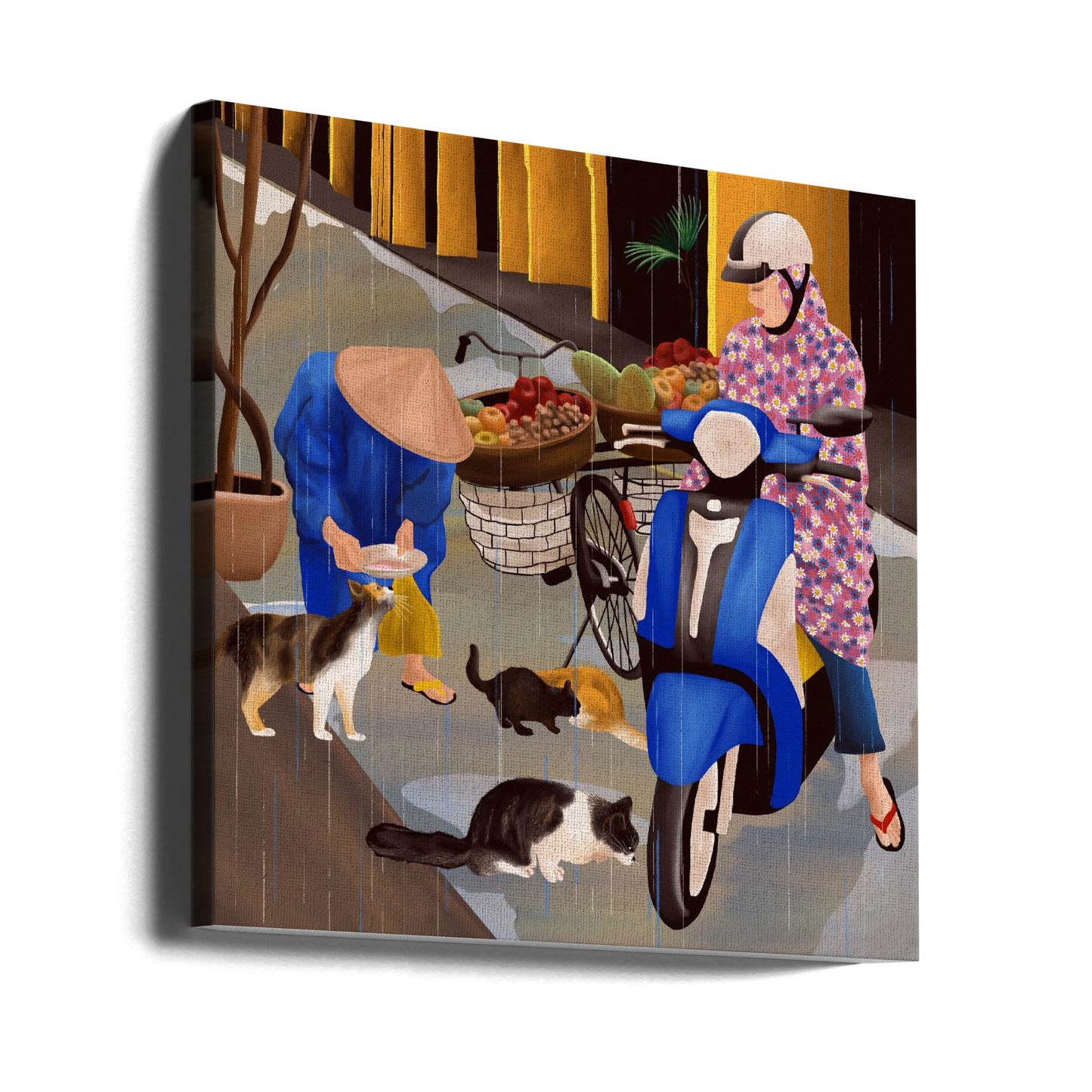 Vietnamese Street | Canvas