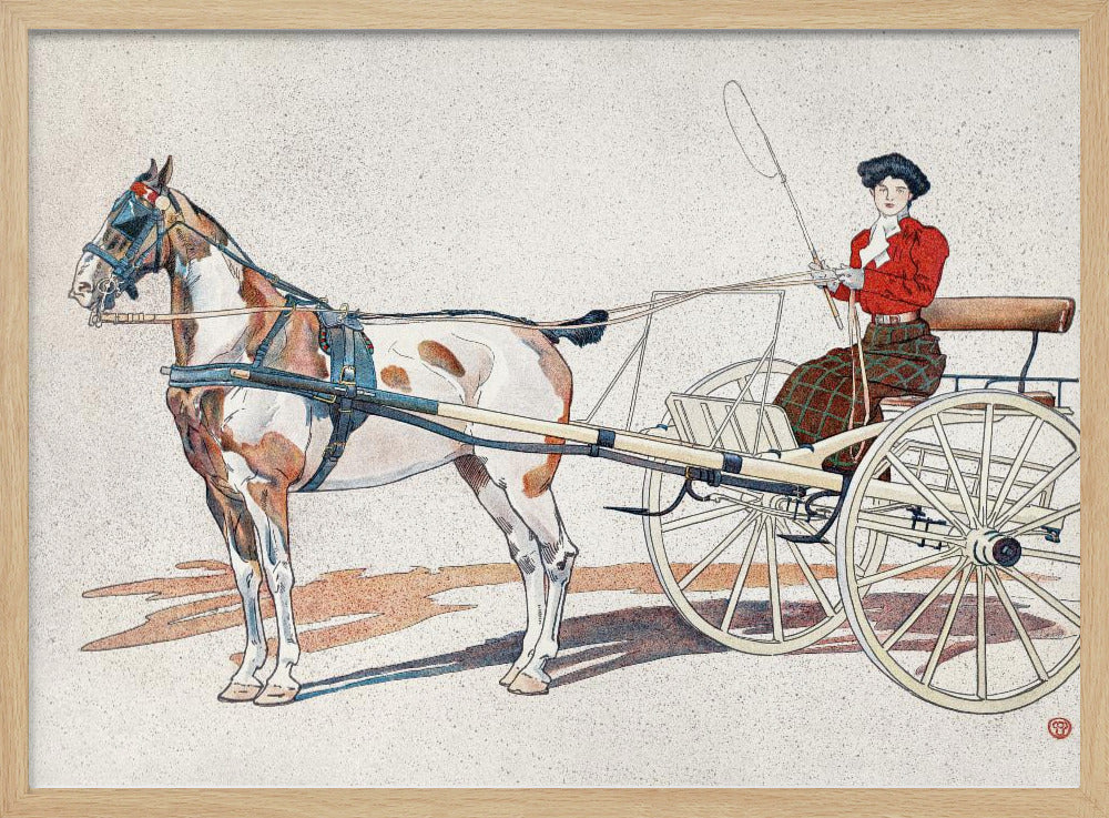 En Kentucky-ophugningsvogn (ca. 1900) | Plakater - Kunsttryk