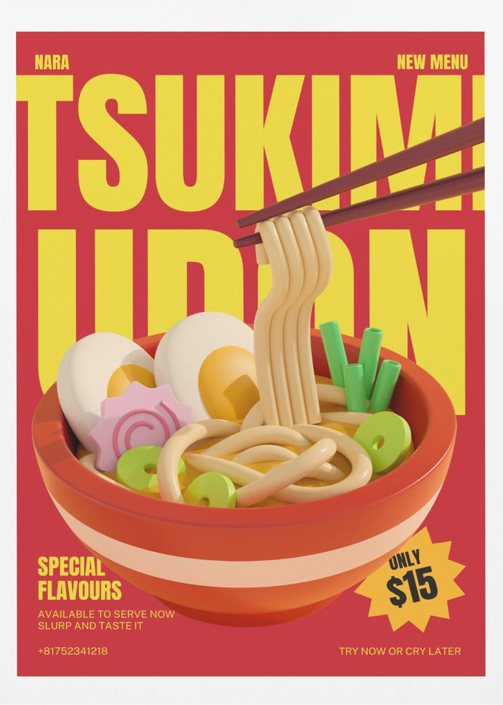 Tsukimi Udon-Menü | Poster