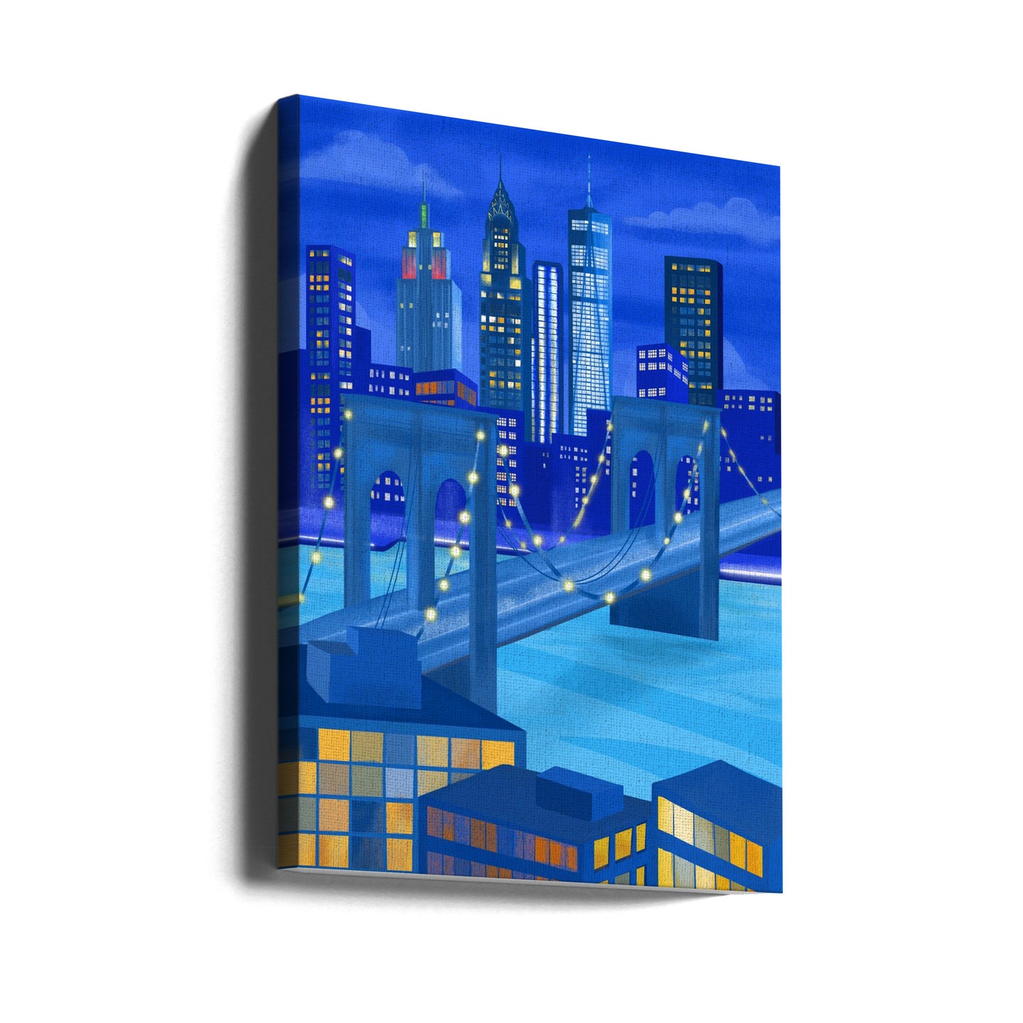 New York At Night | Canvas