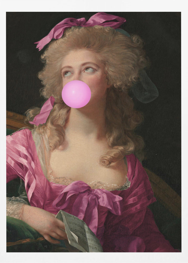 Bubblegummadame Pink Copy 2 | Poster