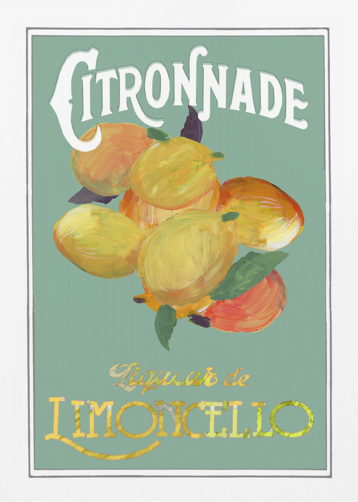 Citronnade Limoncello | Poster