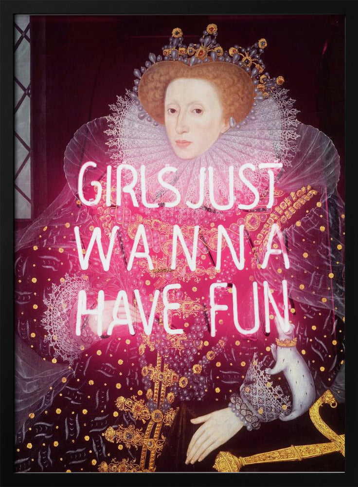 Queenelizabethneon Ratioiso | Poster