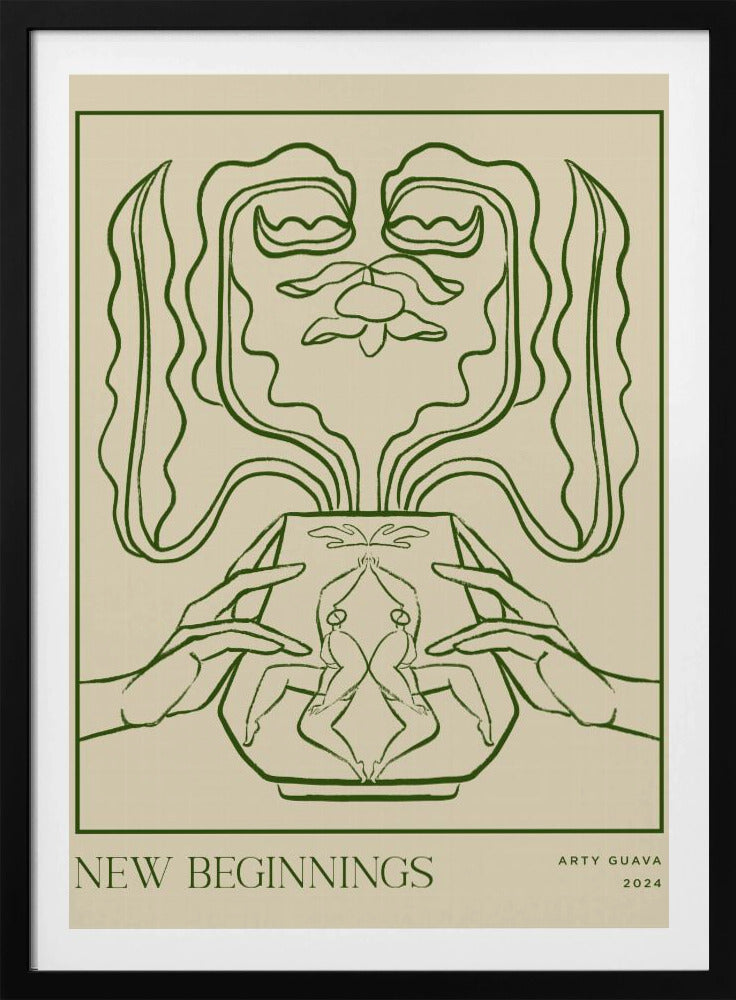 Vessel Collection: Neuanfänge (LineArt) | Poster