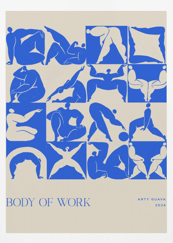 Werk (blau) | Poster