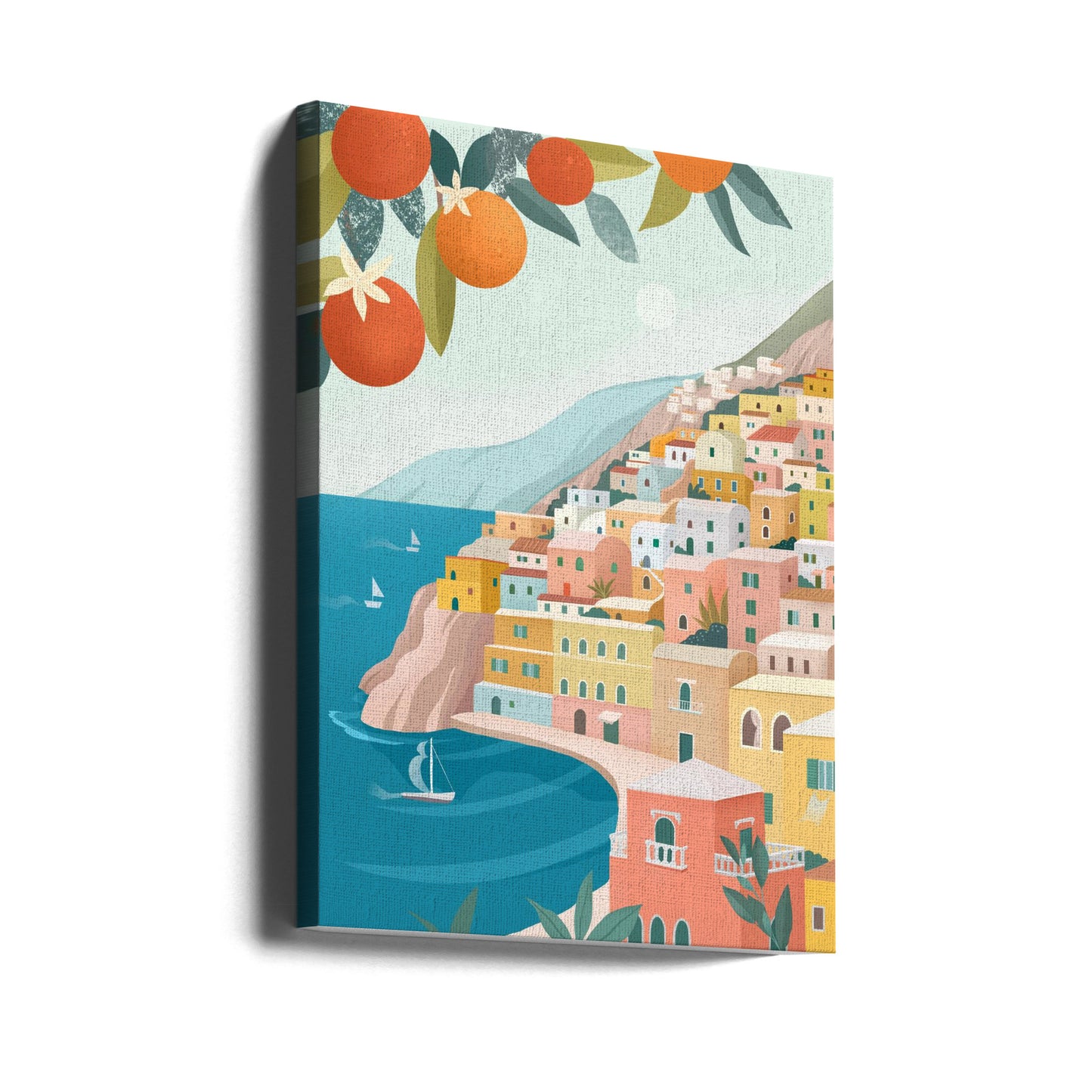 Positano Coast Italy | Canvas