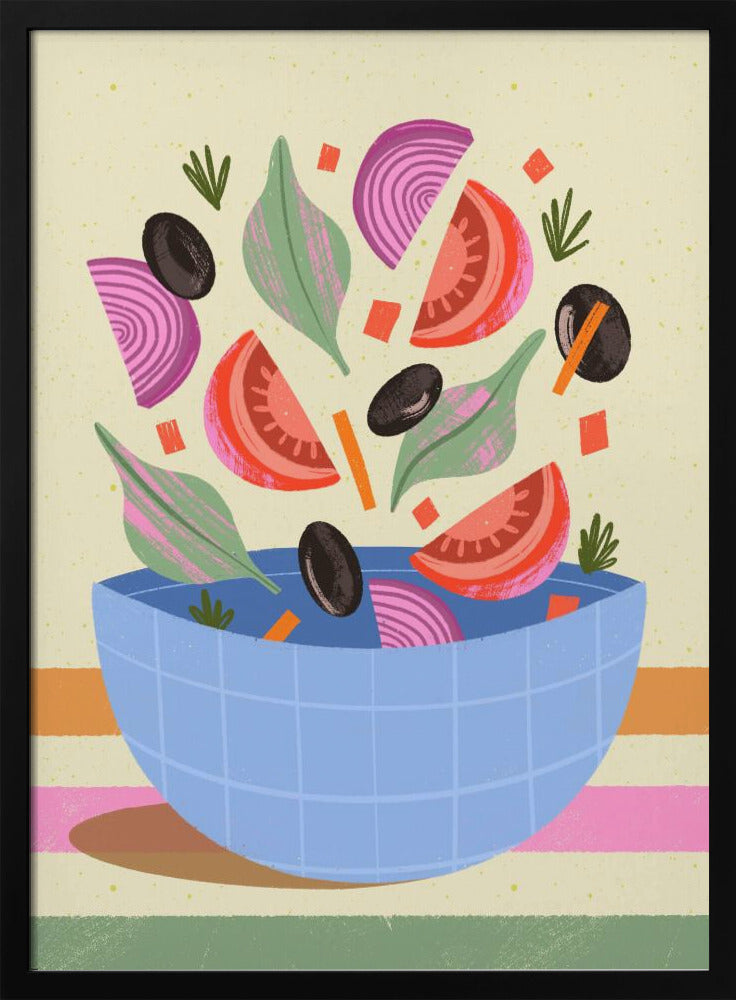 Gemischter Salat | Poster