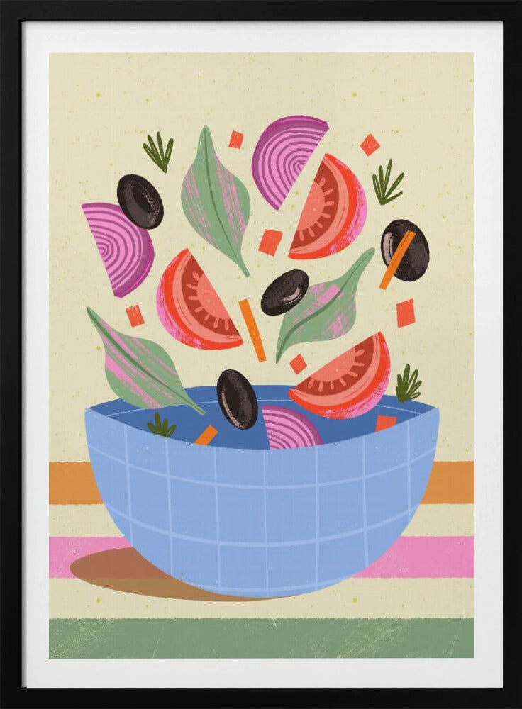 Gemischter Salat | Poster