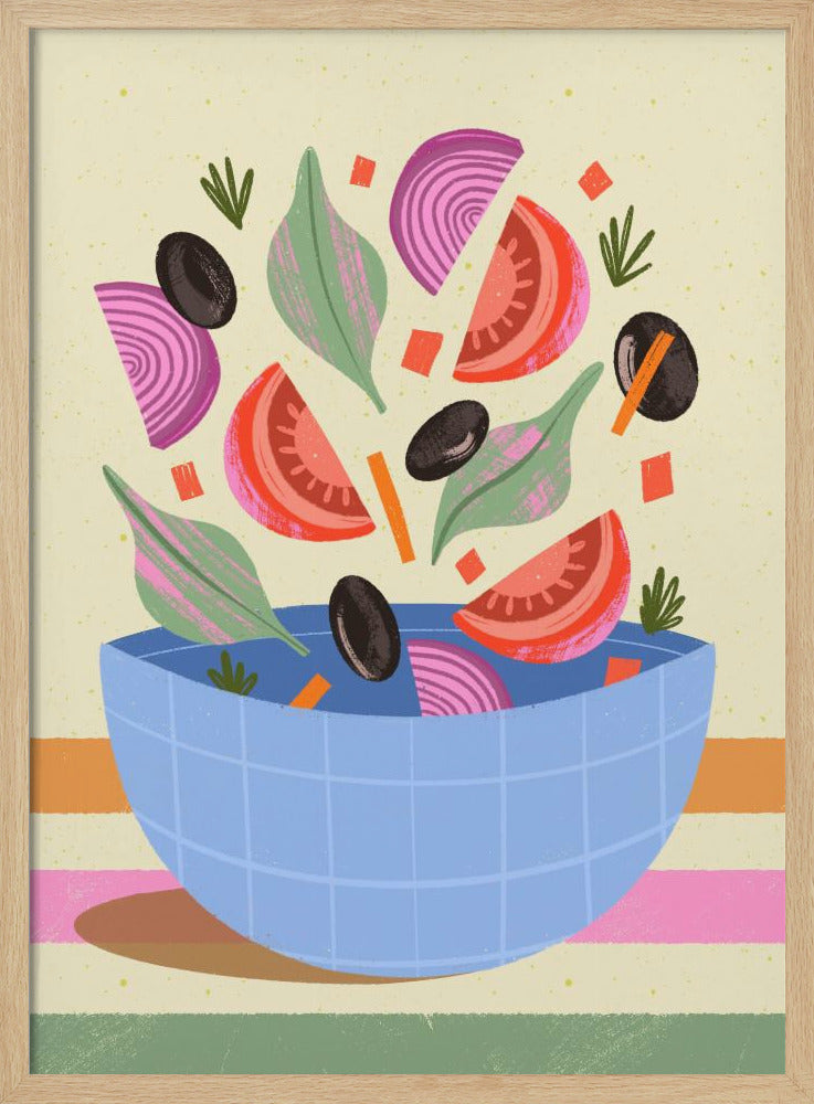 Gemischter Salat | Poster