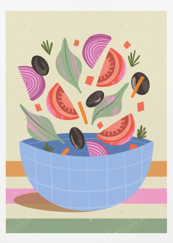 Gemischter Salat | Poster