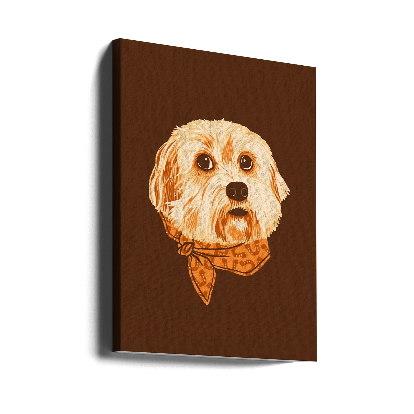 Molly the Cowgirl Pup | Canvas