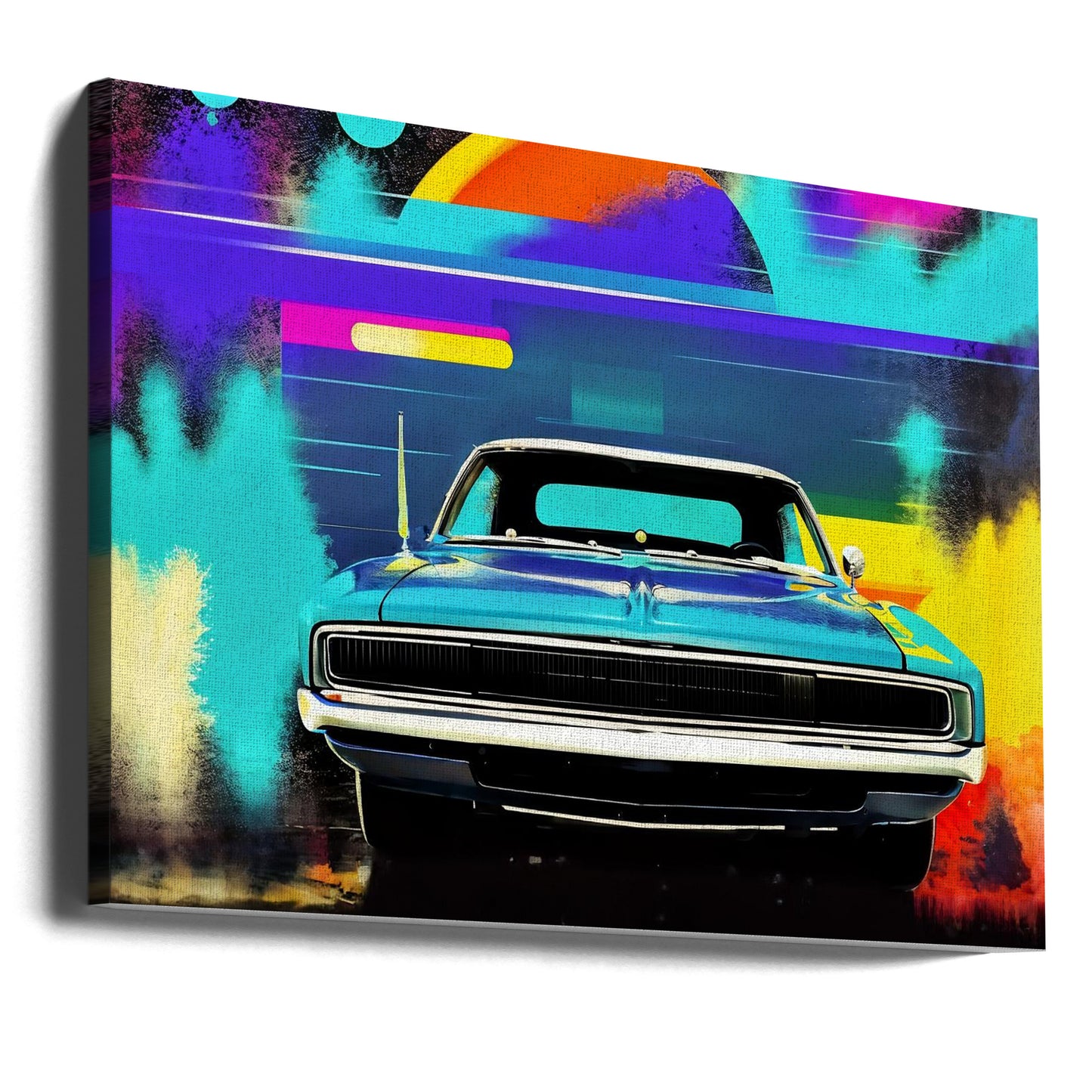 Graffiti machine series | Canvas