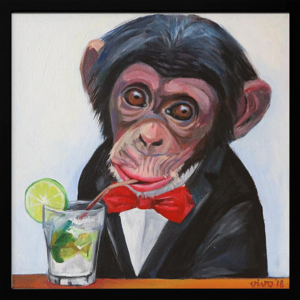 Monkey in a Tuxedo | Poster