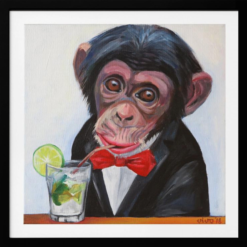 Monkey in a Tuxedo | Poster