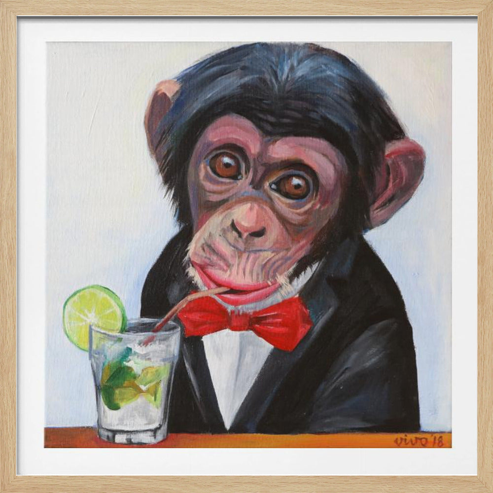 Monkey in a Tuxedo | Poster