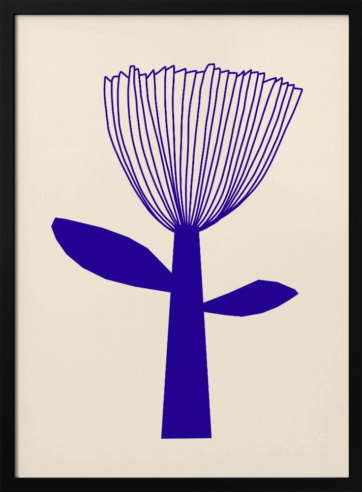 Flower Blue | Poster