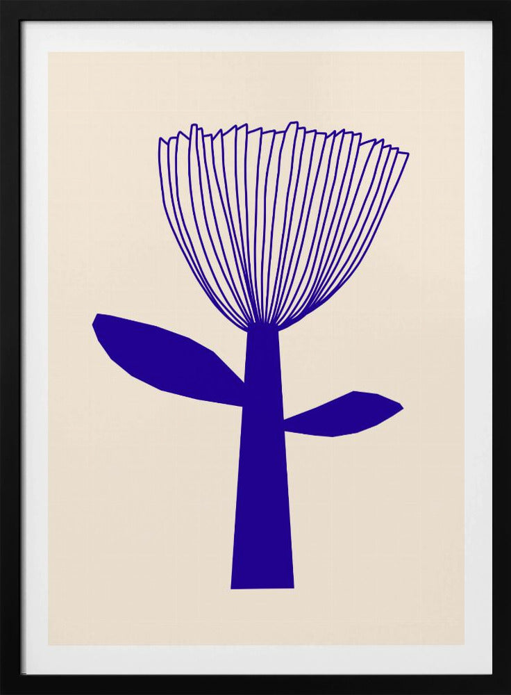 Flower Blue | Poster