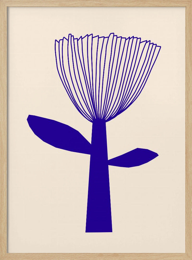 Flower Blue | Poster