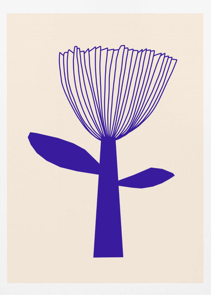 Flower Blue | Poster