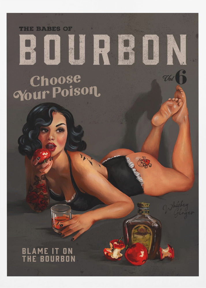 Babes of Bourbon Vol 6 Choose Your Poison Sexy Pinup | Poster
