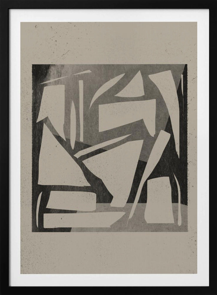 Geometrische Schatten | Poster