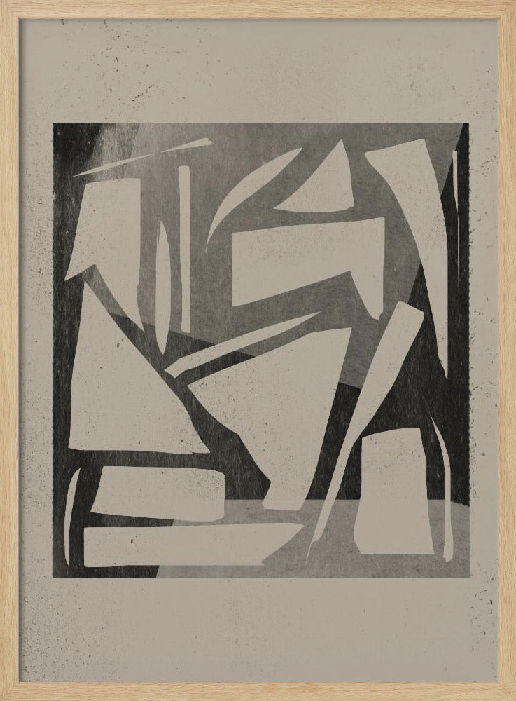 Geometrische Schatten | Poster