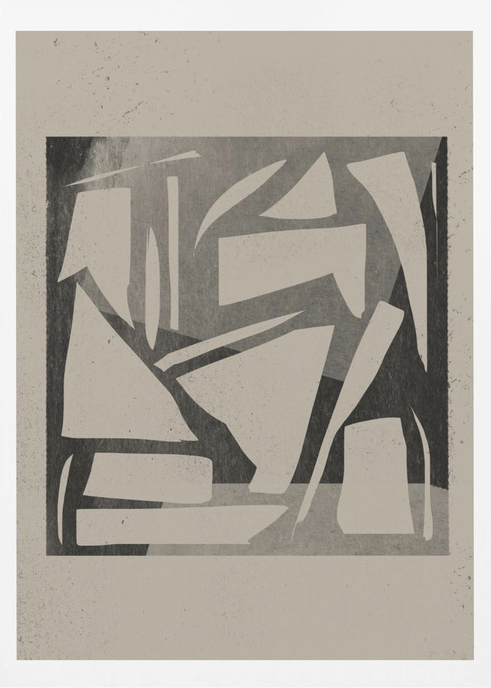 Geometrische Schatten | Poster