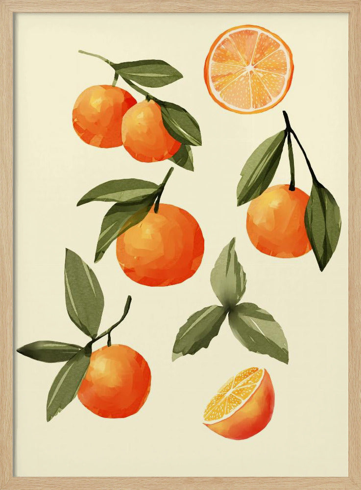 Apelsiner | Poster