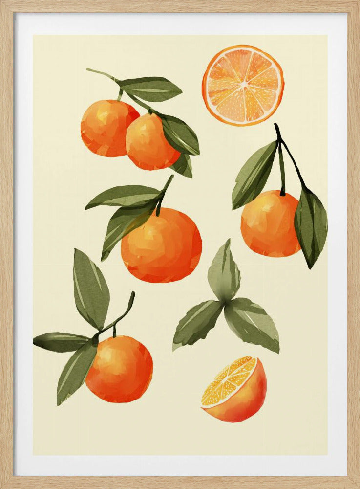 Apelsiner | Poster