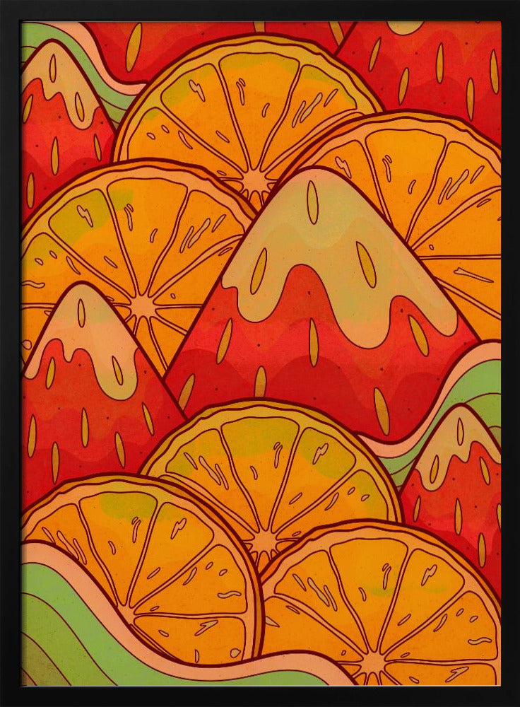 Früchte des Sommers | Poster