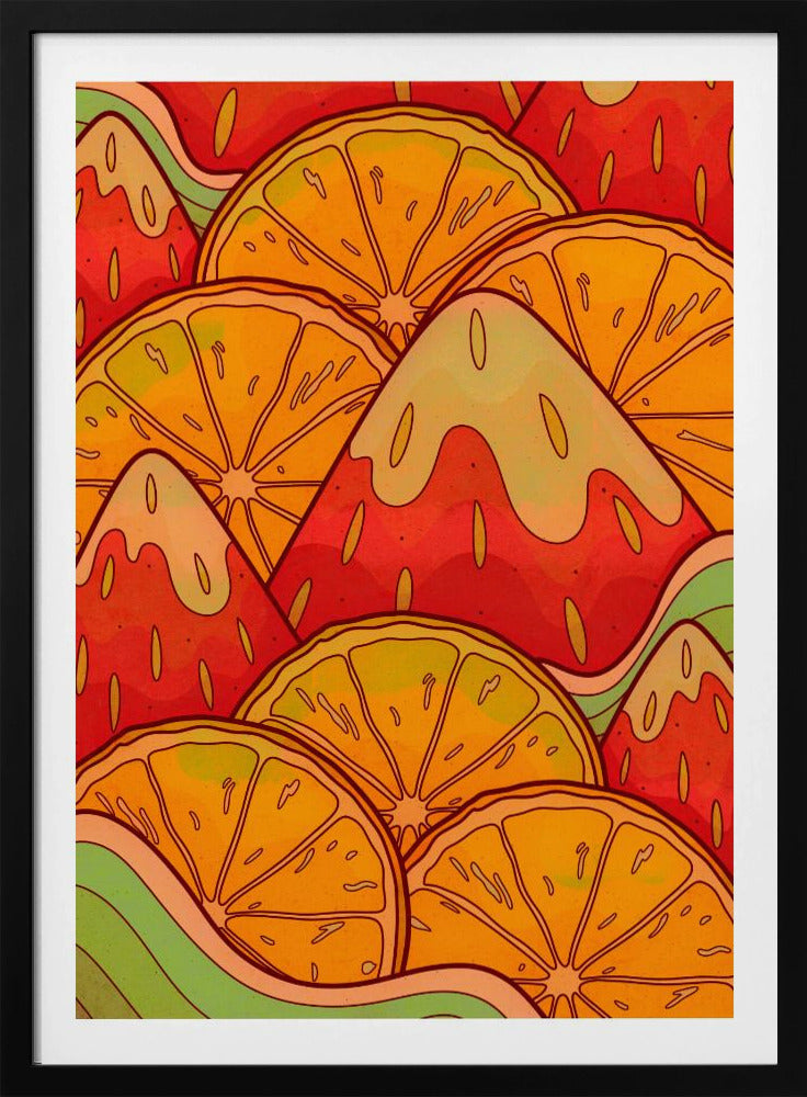Früchte des Sommers | Poster