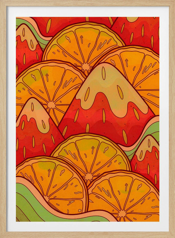 Früchte des Sommers | Poster