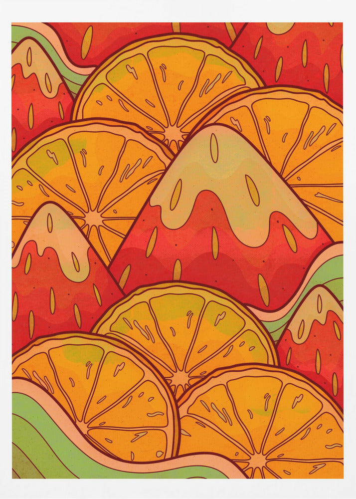 Früchte des Sommers | Poster
