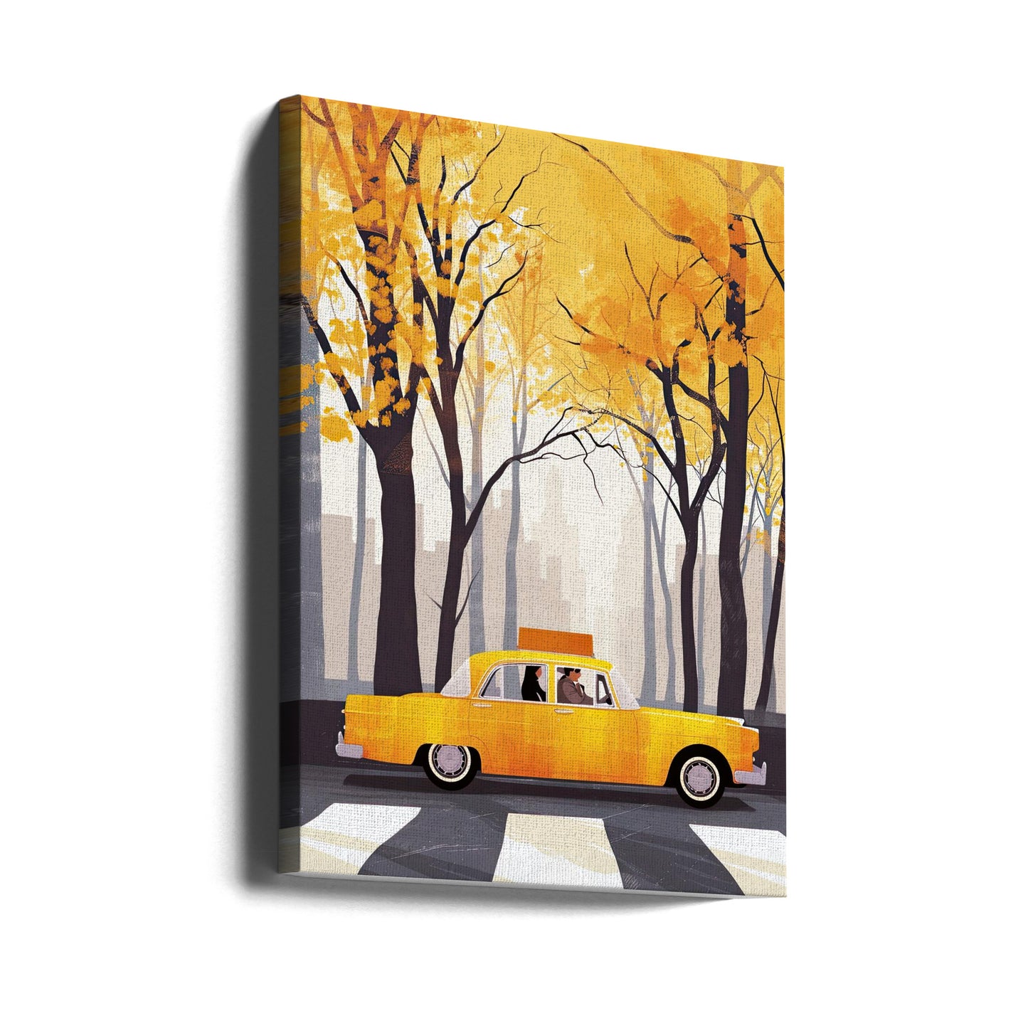 New York City Watercolor Digital Painting (6) | Canvas