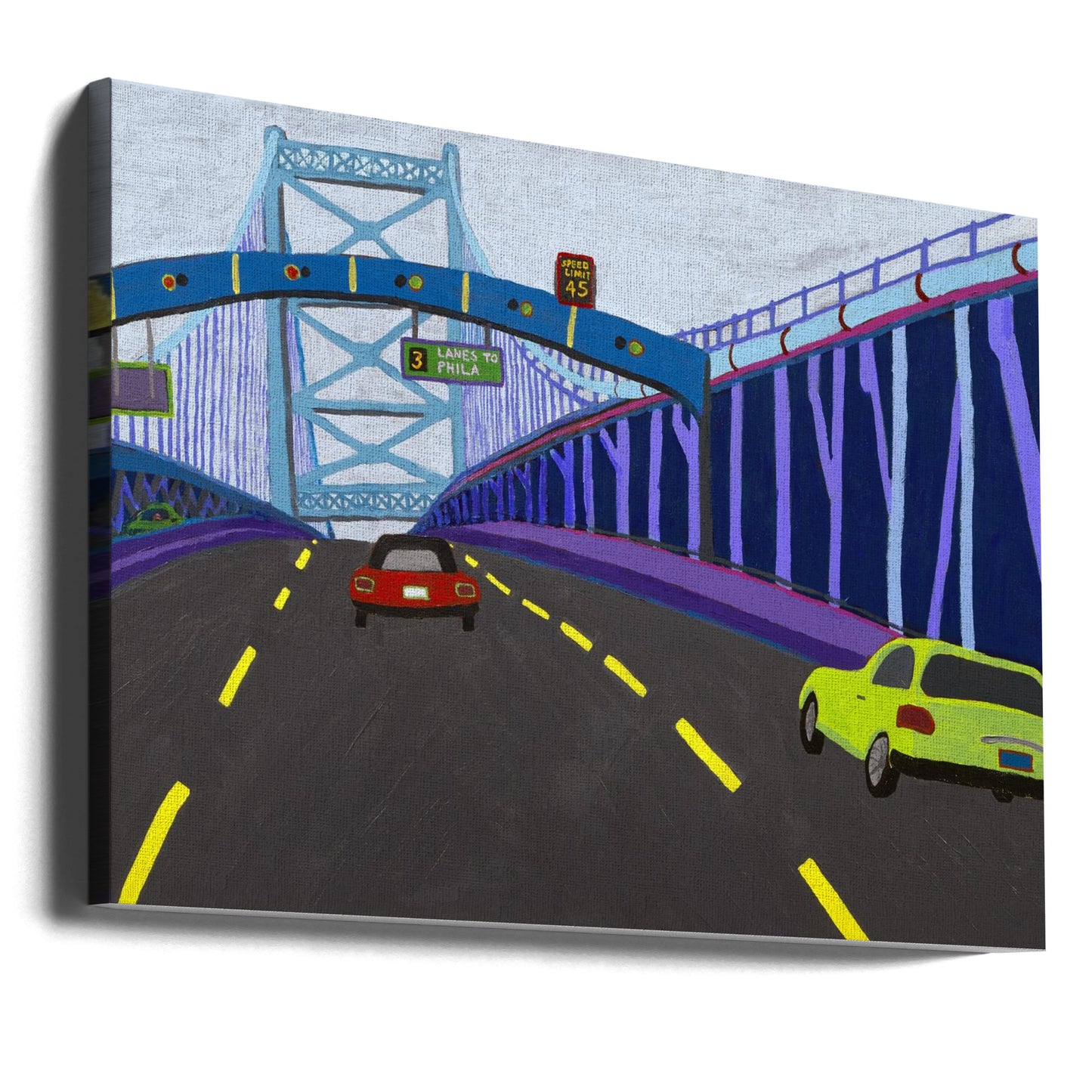 Most Bena Franklina | Wydruki na łótnie