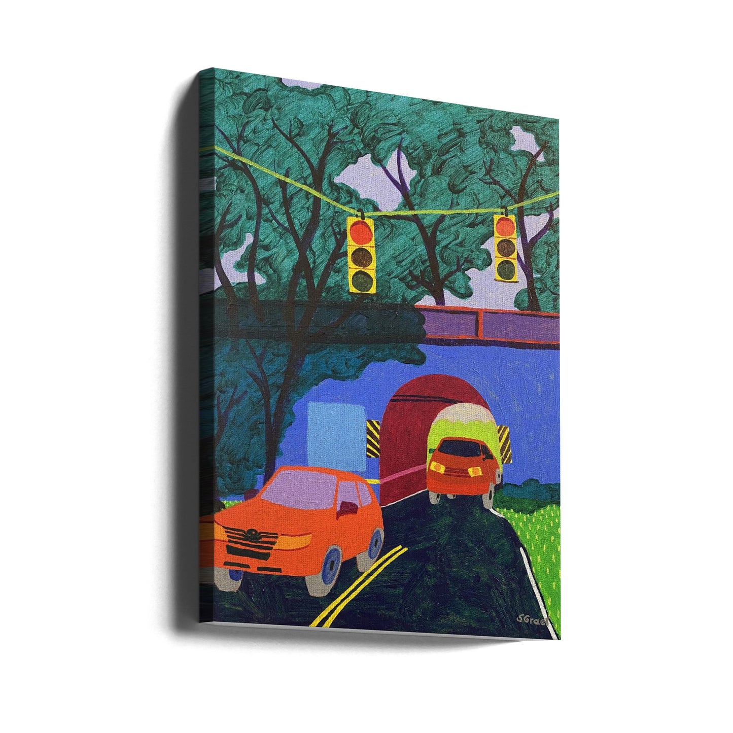 Paso elevado | Impresiones en Lienzo