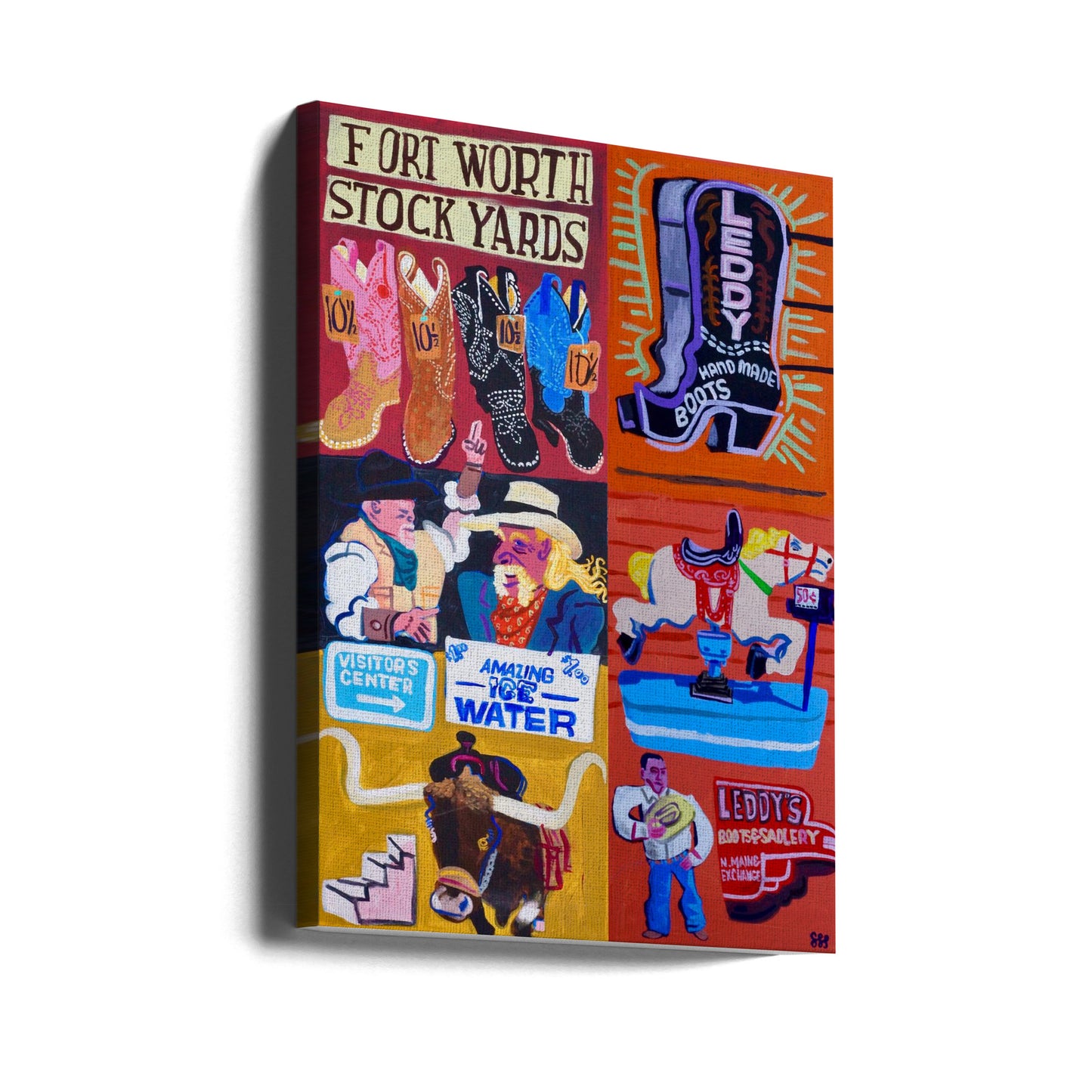 Fort Worth | Canvastaulut