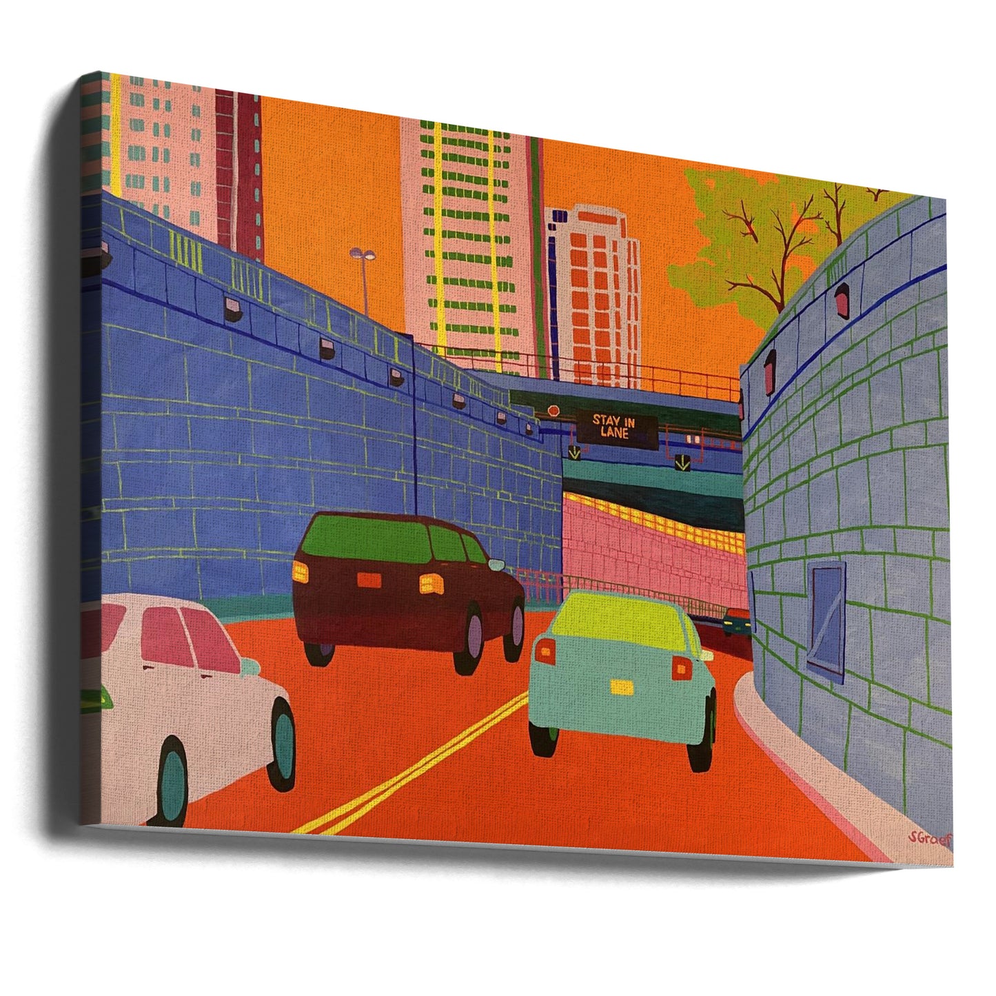 Stay in Lane | Canvas