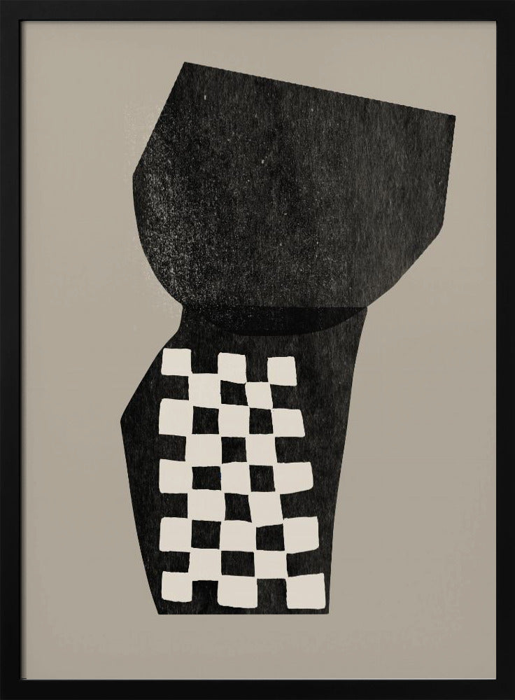 Karierte Abstraktion | Poster