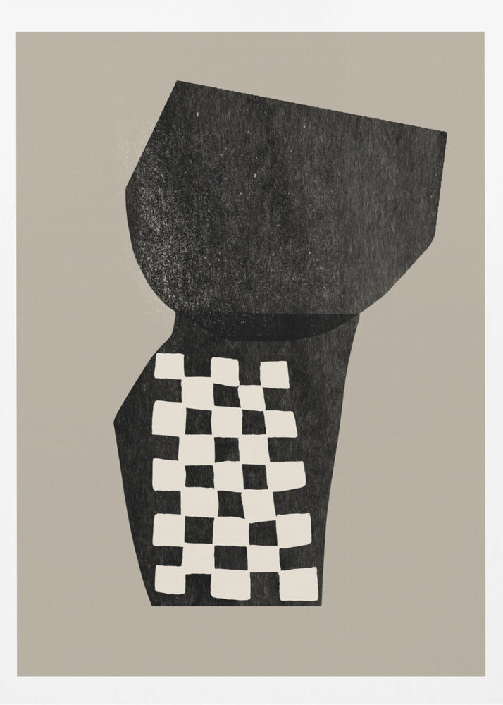 Karierte Abstraktion | Poster