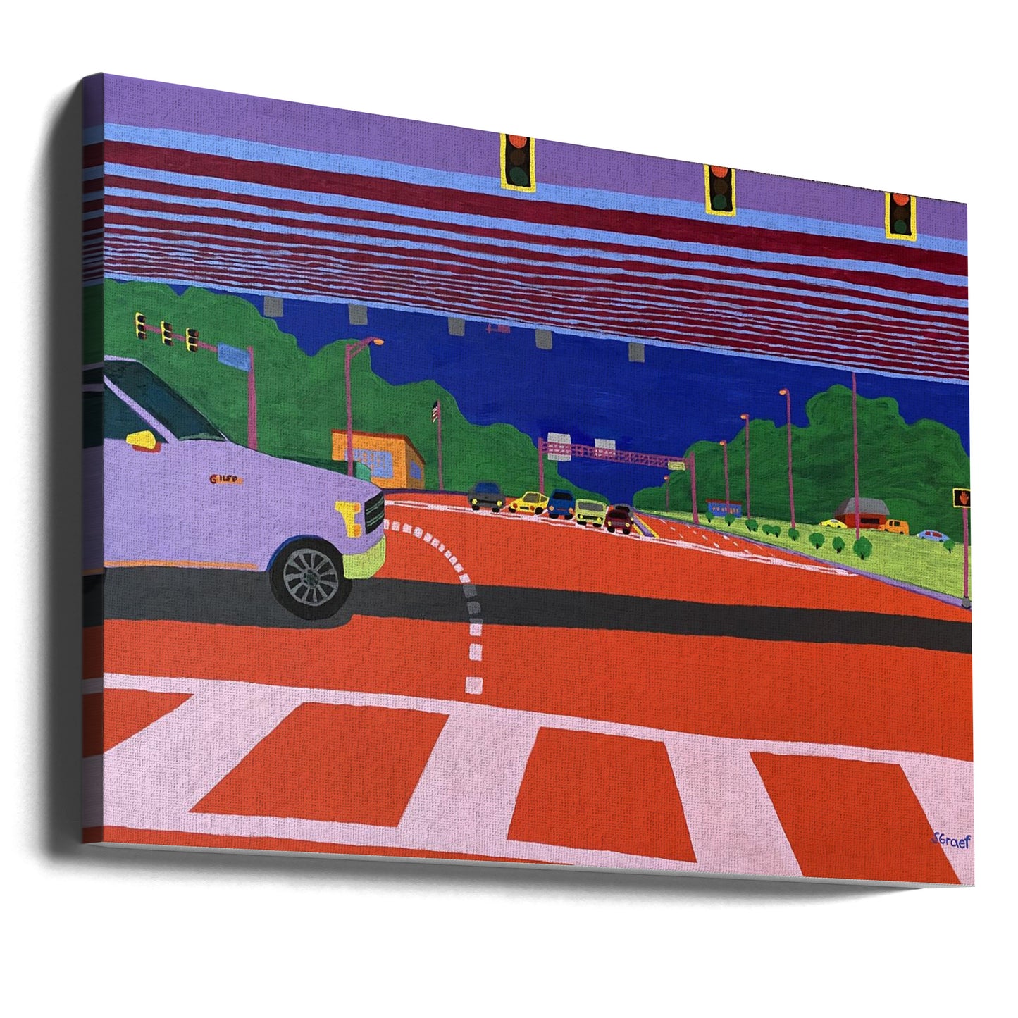 El otro camino | Impresiones en Lienzo